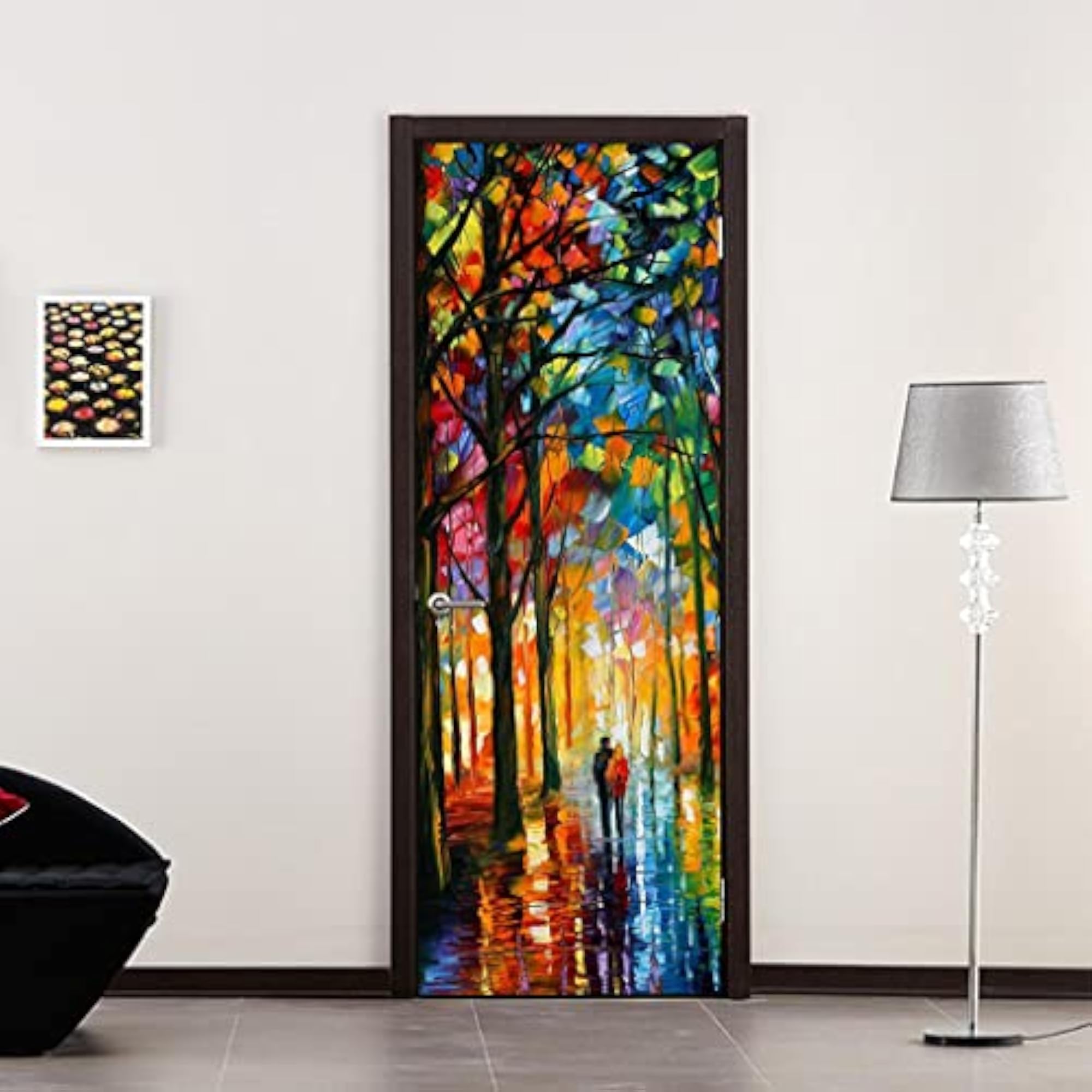 3D Door Sticker Removable Wall Sticker Wallpaper