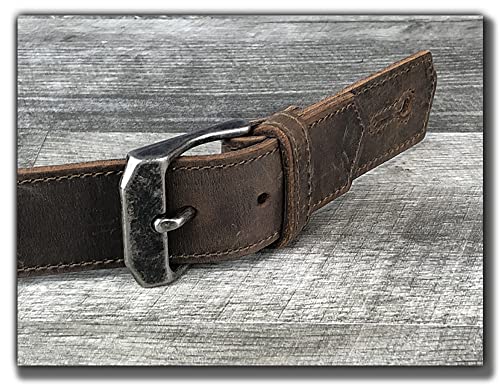 Anthology Gear"Blackwood" Full Grain Leather Guitar Strap For Electric, Acoustic, And Bass Guitars (Whiskey Brown) #TOP3