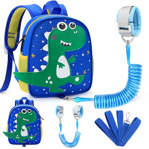 Accmor Toddler Backpack Leash, Cute Dinosaur Kids Backpacks with ...