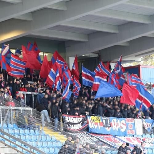 Schwierige rot-blaue Phase