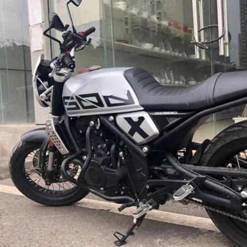 Crash bar Brixton Crossfire 500X évite casse moteur - 3