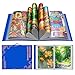 MOZOOSON Carpeta de Almacenamiento para 1000 Piezas, Organizador de Rrompecabezas con 25 Bolsillos, Portátil de Gran Capacidad, Guarda Puzzle, Accesorios Puzzle Protectores y Antipolvo (Blue)