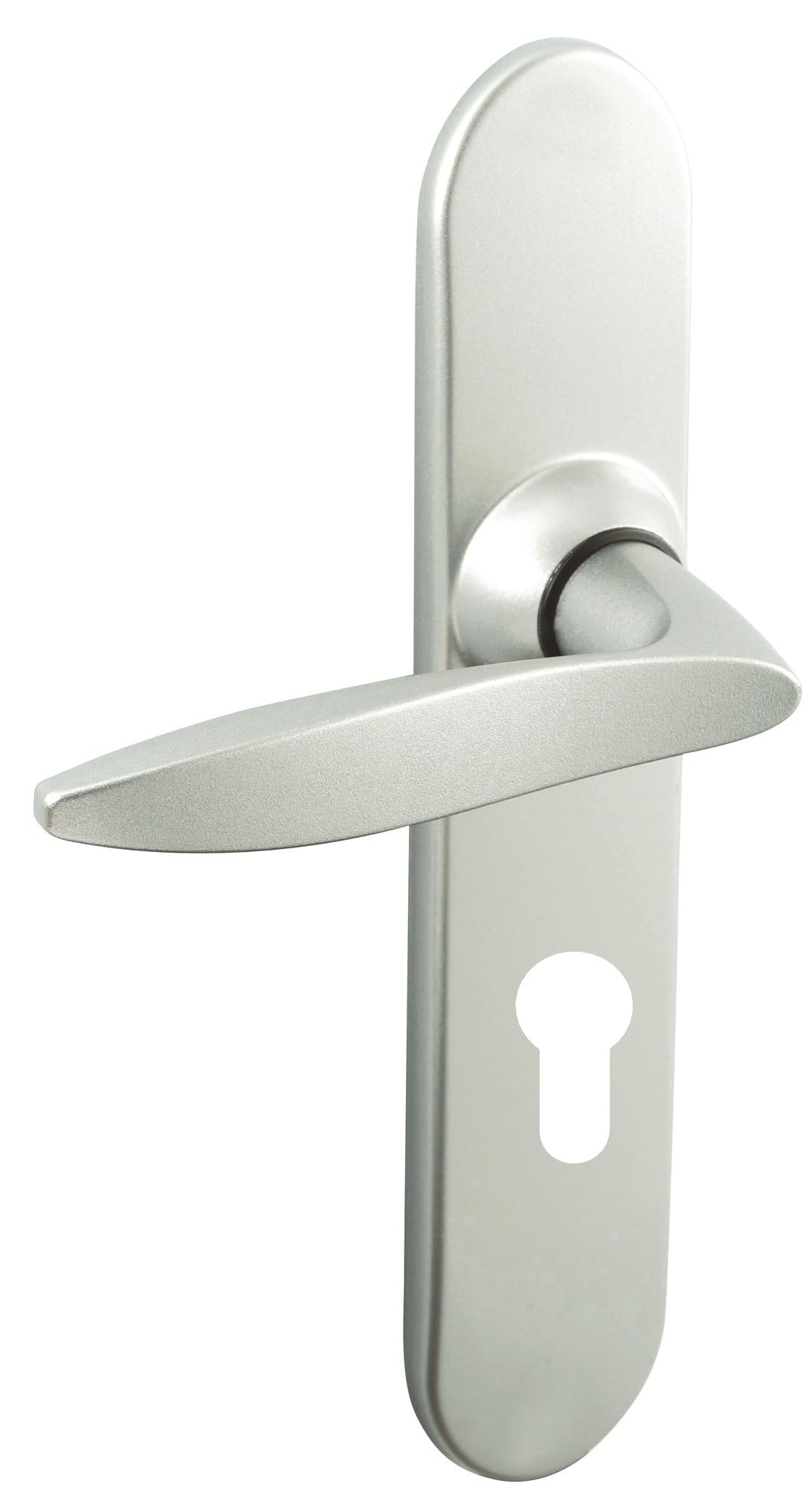 Poignée de porte Vachette Twist entraxe 195 mm avec plaque clé I