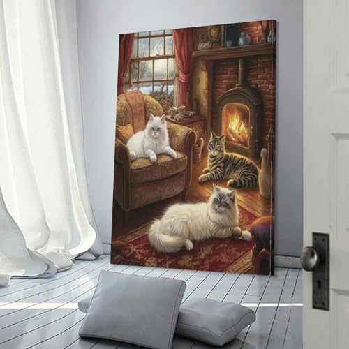 Tableau Impression Sur Toile Cabine Décoration Murale Salon Maison 30x45cm