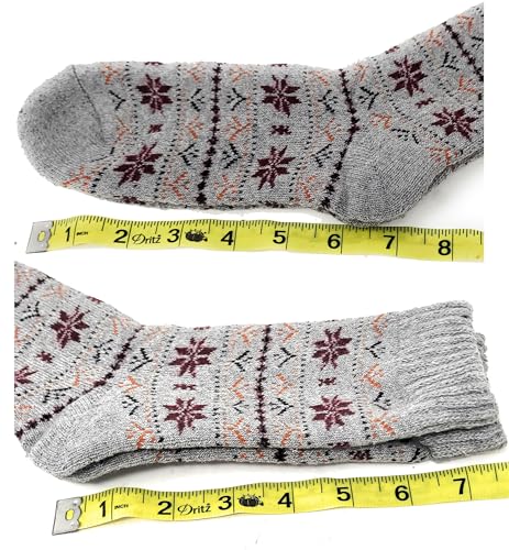 Women's Lamb Wool Socks, Thermal Hiking Winter Boot Warm Crew Socks2