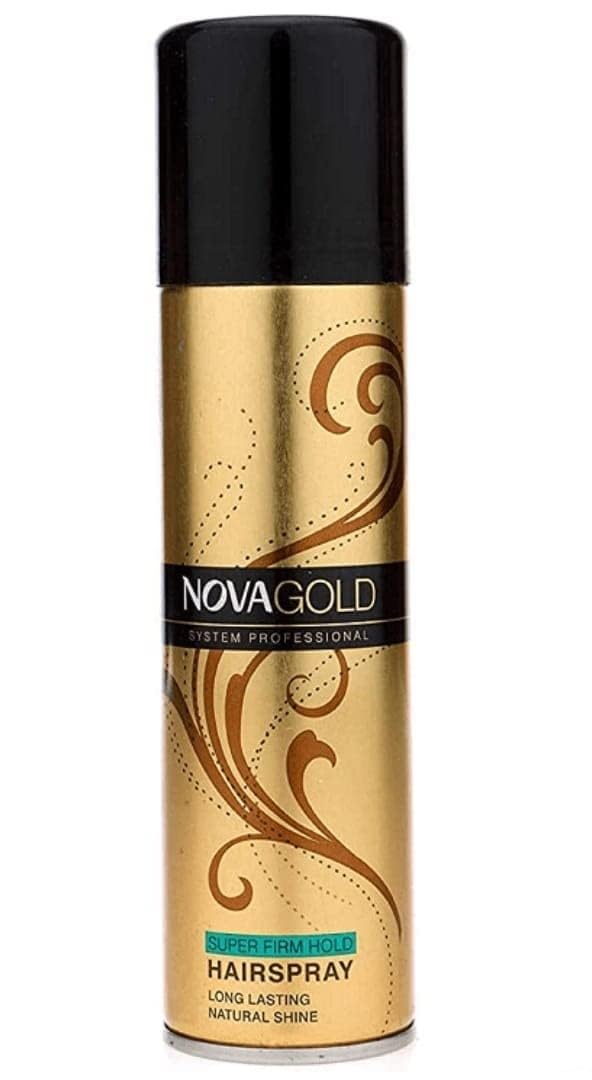ClubBeauty Nova Gold System Professional Hair Spray - Super Firm Hold Spray (200 ml)-image-13