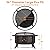KINGSO 36" Fire Pit Outdoor Large Steel Wood Burning Fire Pits Bowl BBQ Grill Firepit for Outside with Spark Screen Cooking Grid Poker for Backyard Garden Camping Bonfire Patio, Oil Rubbed Bronze