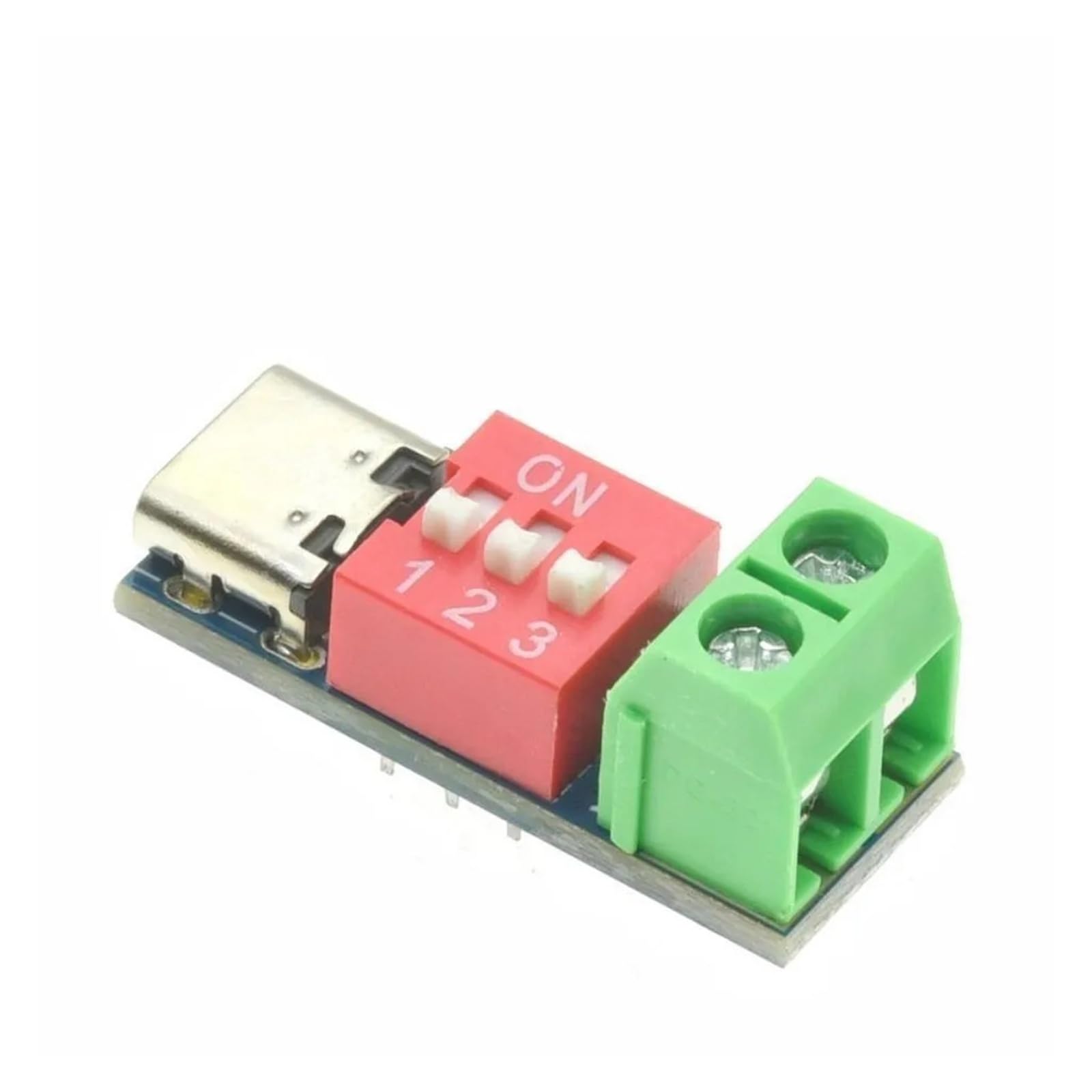 1-20 szt. PD/QC Dial Voltage Trigger 5-20 V Type-C Decoy Module (10 szt.)