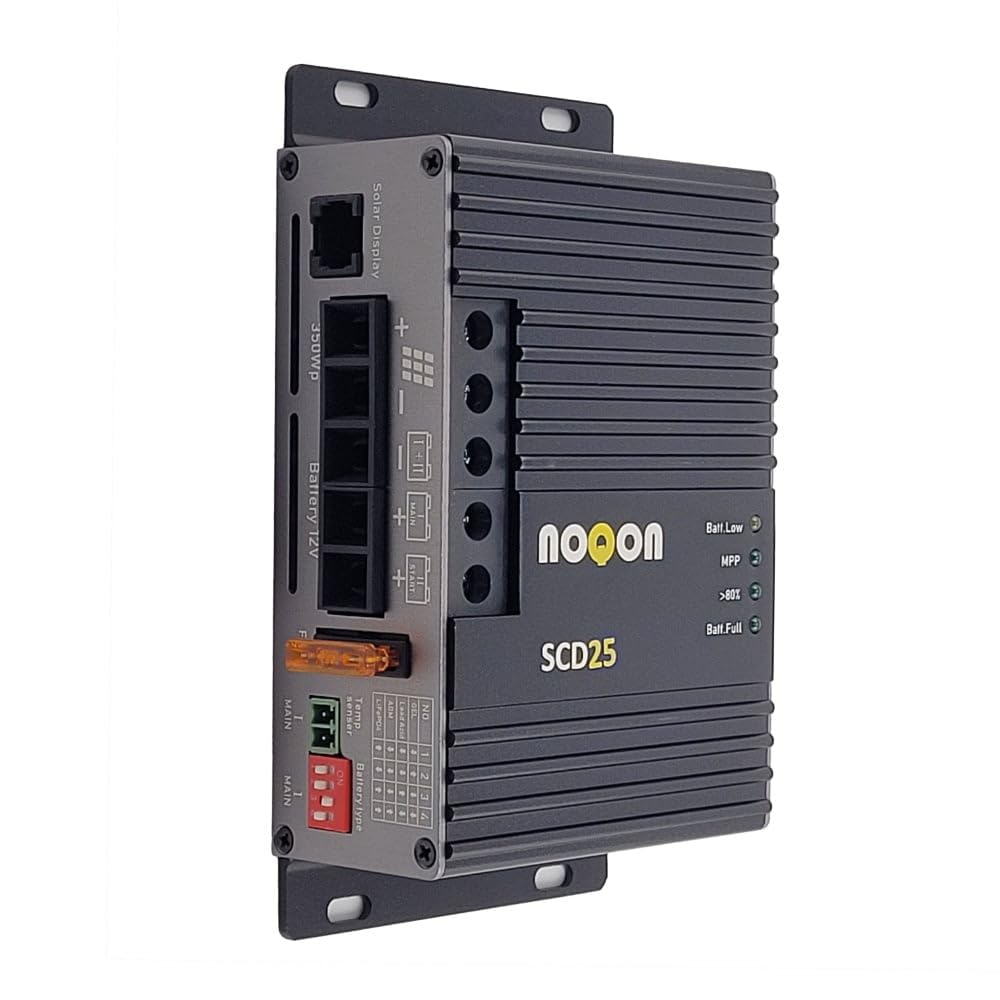 SCD25 MPPT Solar-Laderegler Dual 12V 350Wp 50V 25A