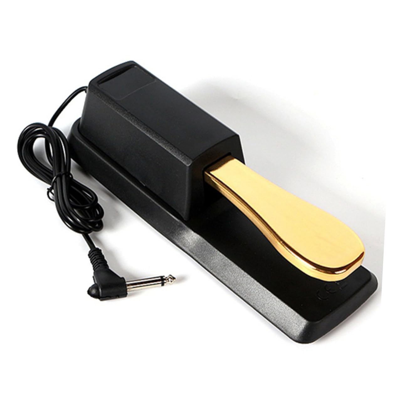 Mikinona Pedale Sustain per Pianoforte Classico in Abs+metallo Oro Alta Tenacità e Antiruggine per Tastiere Elettroniche