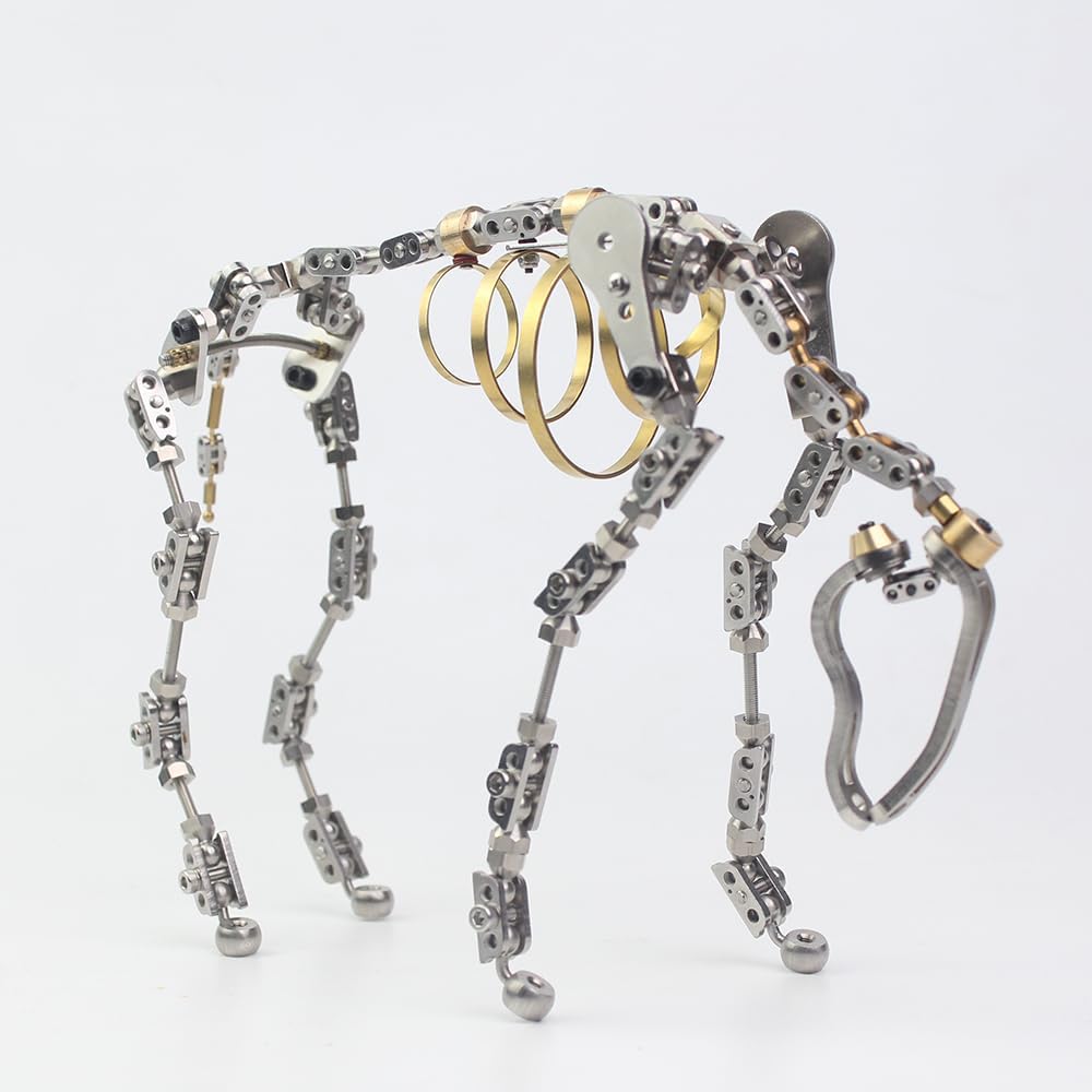 Horse Skeleton with More Than 30 Ball Joint Sockets for Free Movements as Stop Motion Figure or Desktop Model