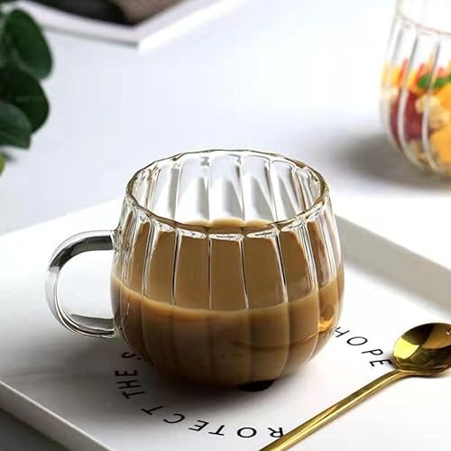 Miniatura 9 de Tazas de calabaza transparentes con asa, tazas clásicas de Halloween, tazas de café de calabaza de Halloween, tazas de café, tazas de té, lindas