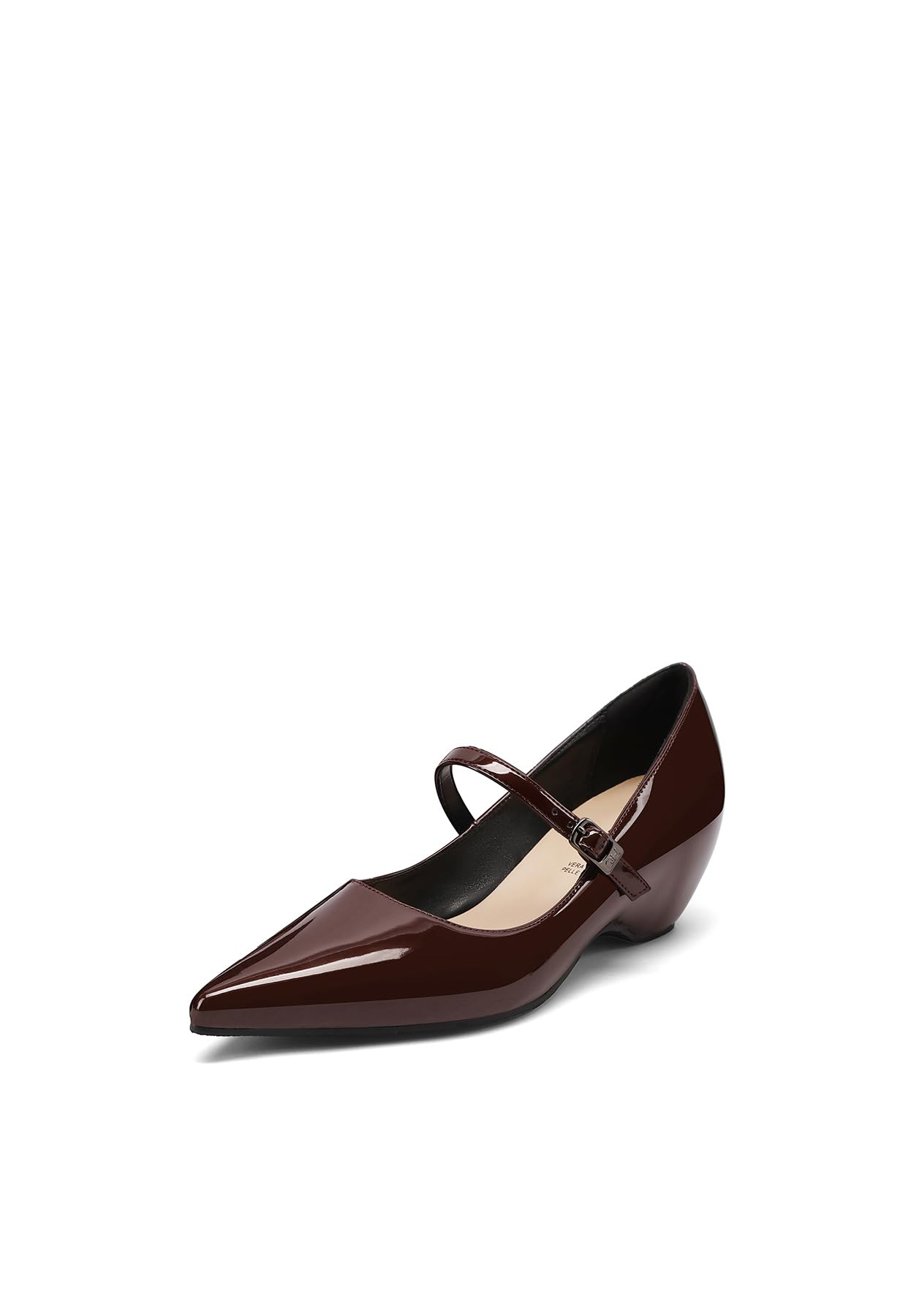 QUEEN HELENA Scarpe Eleganti Donna con Cinturino e Tacco Basso K5063