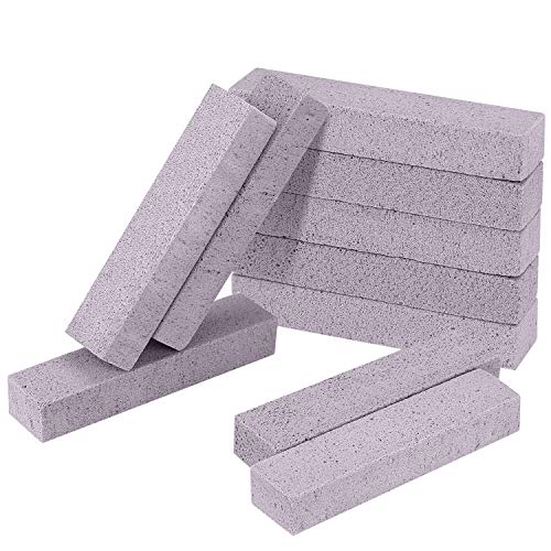 Pumice Stone for Cleaning Pumice Stick Cleaner Toilet Ring Remover Grey Scouring Pads