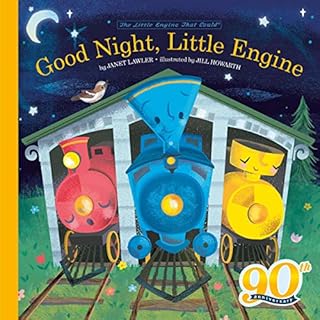 Good Night, Little Engine Audiolibro Por Watty Piper, Janet Lawler arte de portada
