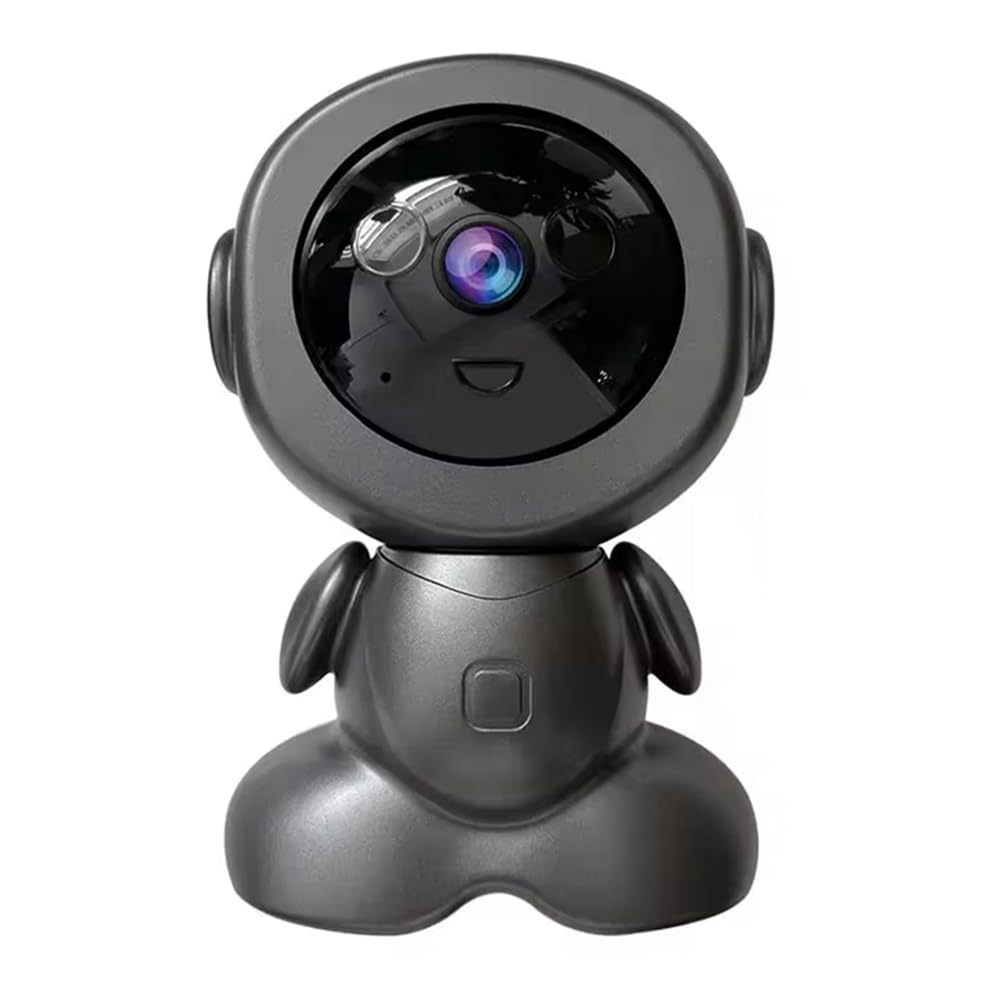 Cámara Inalámbrica WiFi de 2 MP con Seguimiento Automático, Detección por Inteligencia Artificial, Monitor para Bebés, Cámaras Vigilancia Robóticas Inalámbricas HD (UE)