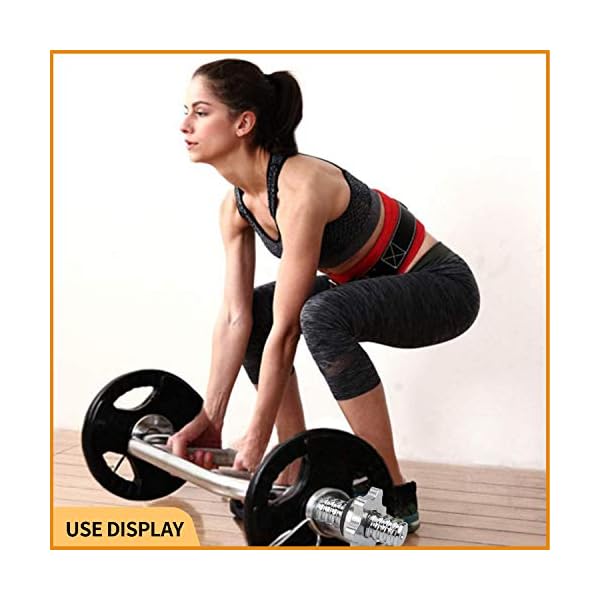 uyoyous Weight Bar 34 Inch Olympic Tricep Bar Standard Solid Steel Threaded Triceps Training Bar fits 1 Inch Weight… - Image 8
