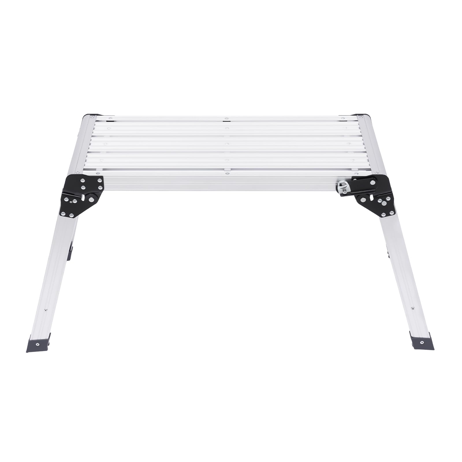 Plataforma de trabajo plegable de aluminio, hasta 150 kg, 76 x 30 cm