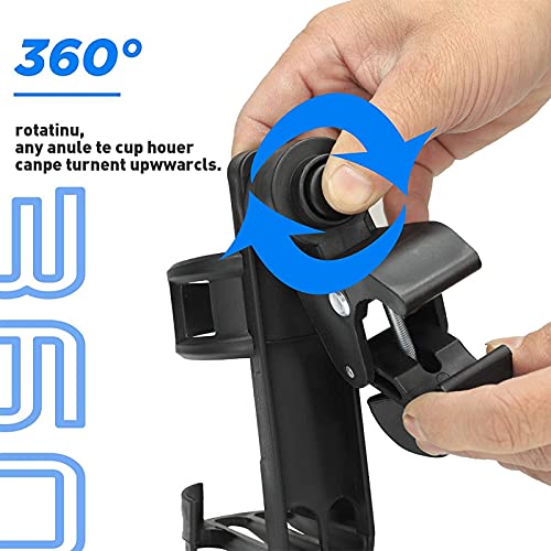 Soporte de botella para bicicleta SSDD ajustable 360 grados pack de 2 5