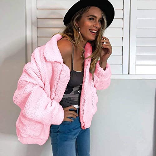 image for PRETTYGARDEN Women's Fashion Winter Coats Sherpa Fleece Faux Fur Shear