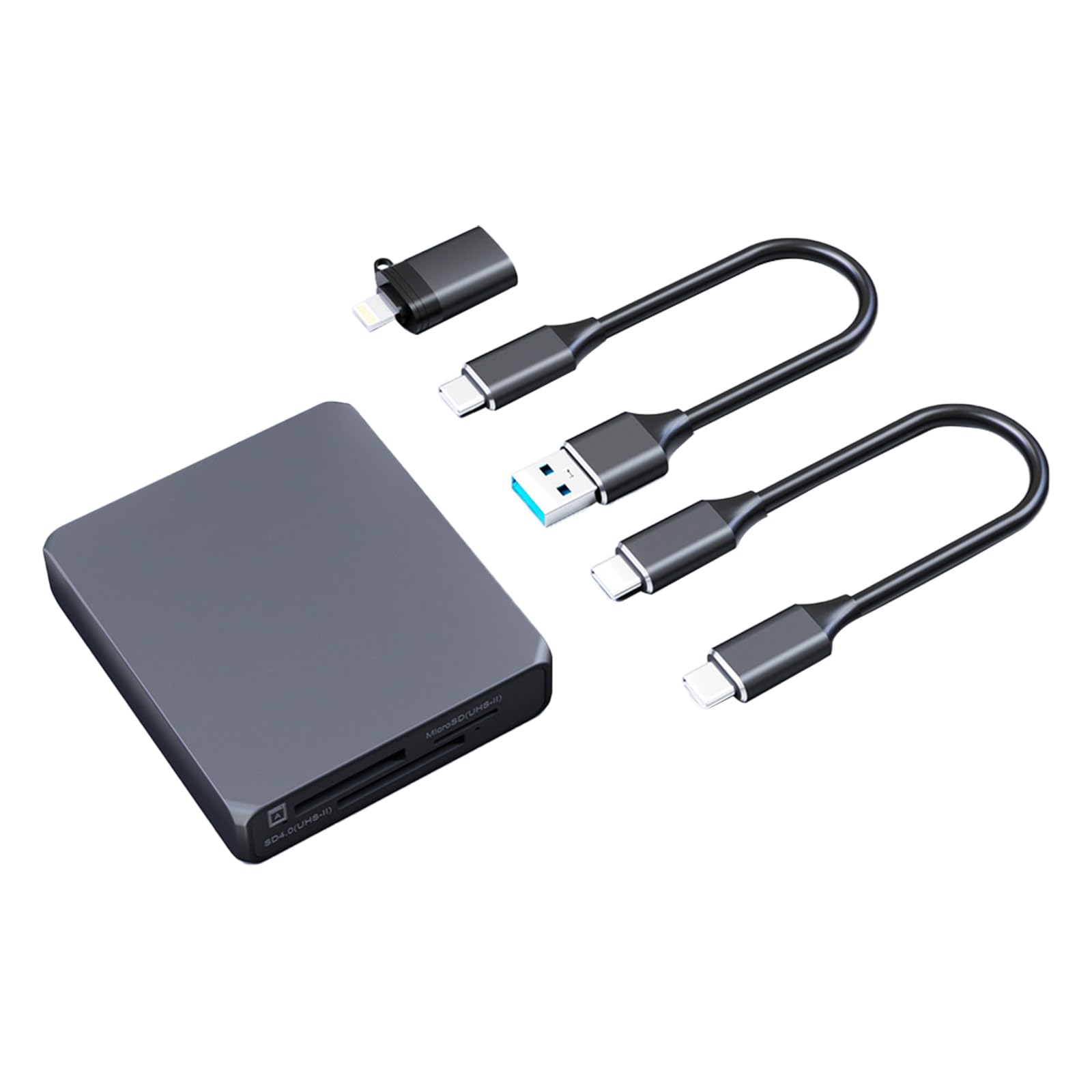 CFA+SD4.0+TF4.0 adapter złącza równocześnie czytnik kart USB 3.2 czytnik kart pamięci do laptopa