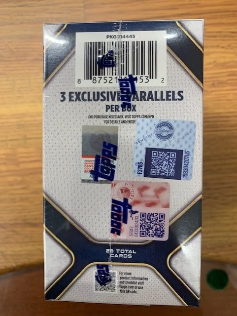Bowman 2024 Bowman University Chrome Football Factory Sealed Value Box Lids 2ff821