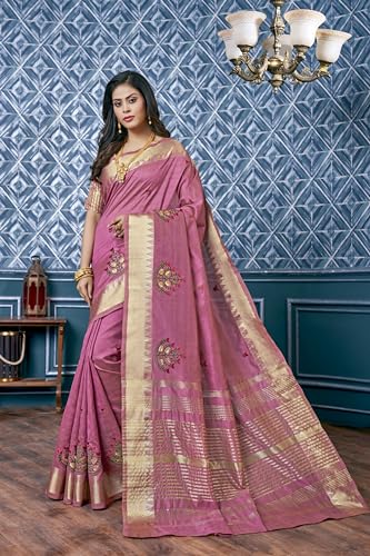 Image of SERONA FABRICS Ethnic Saree (or) Sari for Women, Ideal for Wedding, Party, Festive & Daily Wear