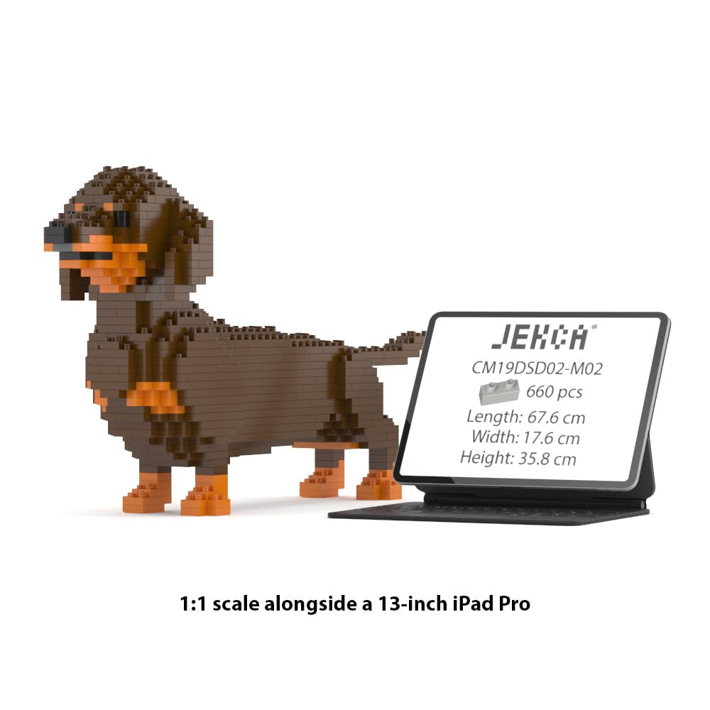 JEKCA Bricks Dachshund 02-M02 ST19DSD02-M02