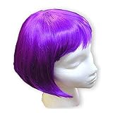 Purple Colored Bob Wigs - Purple Wig