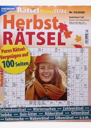 Preisvergleich Produktbild Rätsel Prinz Extra 3 / 2025