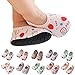 Babyschuhe 0-6 Monate krabbelschuhe Kinder Bodensocken Kleinkind Schuhe Sommer Lauflernschuhe Junge Kinder Schuhe Mädchen Taufsocken Rutschfest Krabbelsocken Mesh Atmungsaktive Baby Schuhe