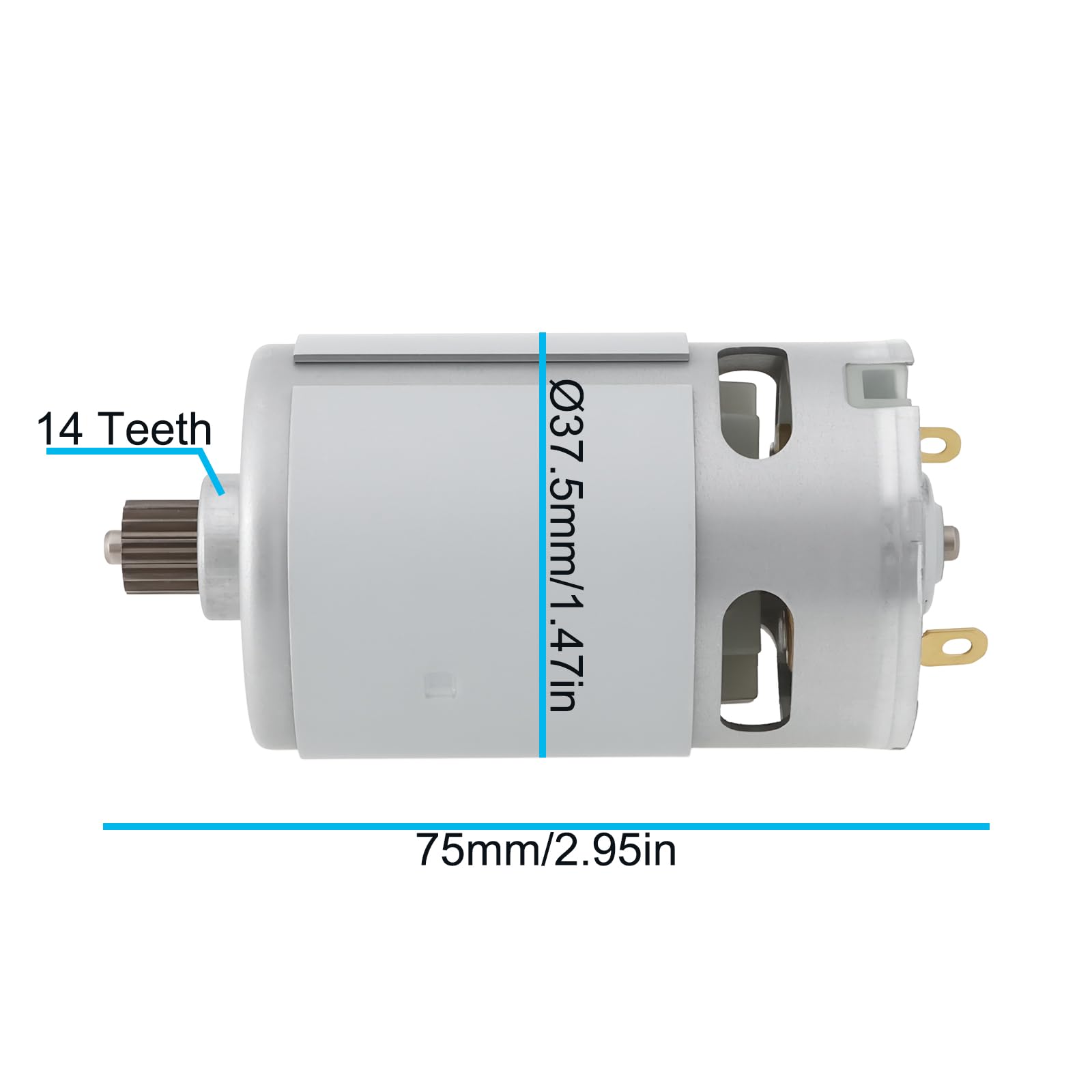 Motore Per Trapano Avvitatore A Batteria 12V 14T 629817-8 Compatibile Con Makita 6270D 6271D