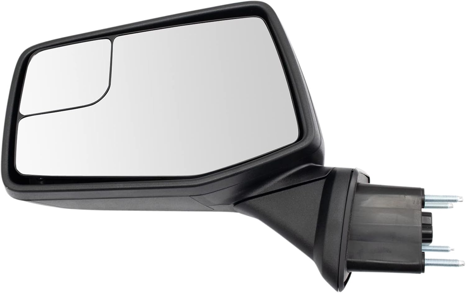 TRQ MRA09696 Left Drivers Side Door Mirror with Manual Folding Manual Adjustment Blind Spot Mirror Compatible with 2019-2020 Chevrolet Silverado 1500