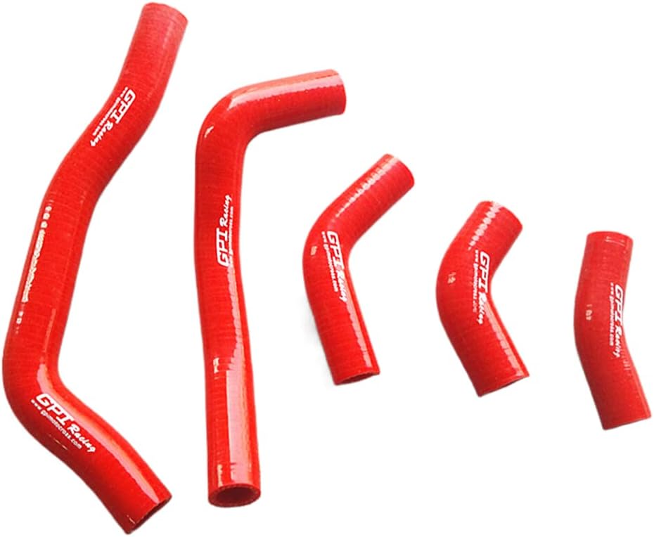 Silicone Radiator Hose For 2005-2008 Honda CRF450R CRF450 2006 2007 (Red)