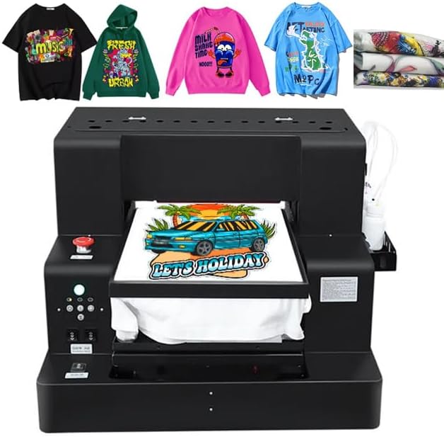 Impresora A3 DTG para camisetas Textiles Ropa Bolsas