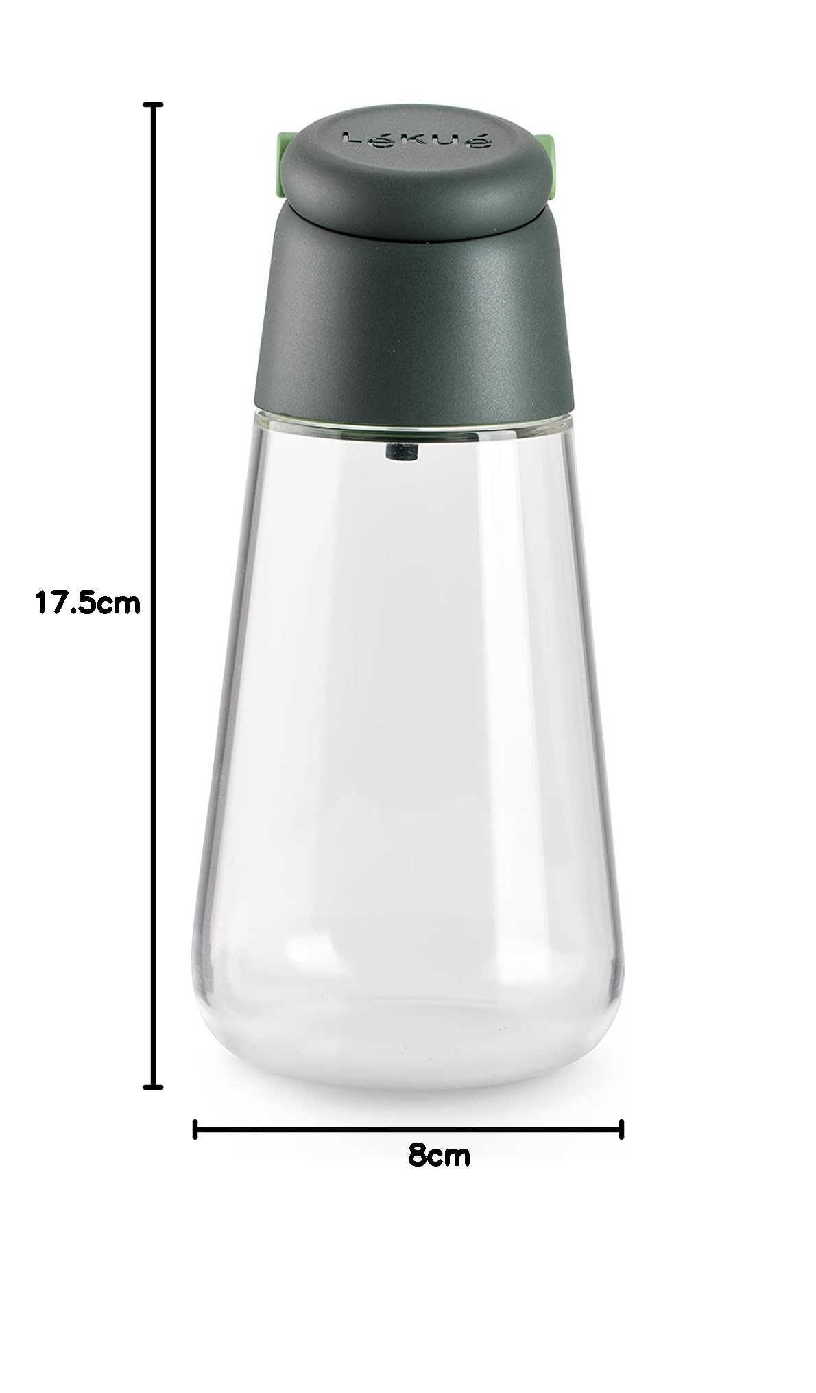 Lékué Szklana butelka na olej, olej 400ml