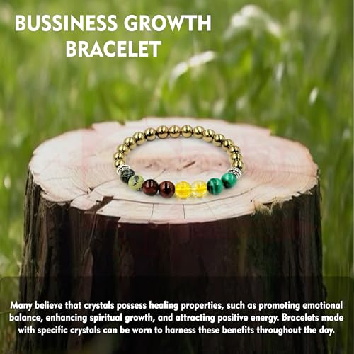 Image of Certified Crystal Bracelet | 8mm Beads | Stretchable Healing Bracelet | Bracelets for Men and Women |