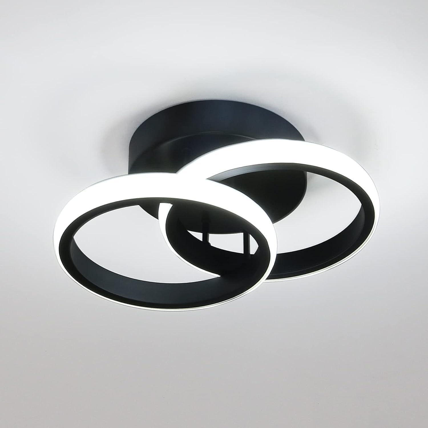 EMNDR 3-in-1 LED Wall Light with Switch Color Ceiling Lights, Black Hallway Lights, Bathroom Ceiling Lights for Bedroom, Kitchen, Hallway, Stairway, Aisle Lamps (Ceiling Light(801))