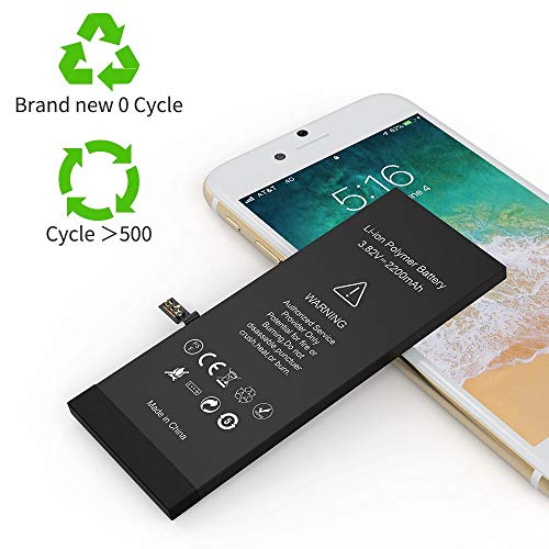 Vancaly Batteria per iphone 6S 2200mAh, Ricambio