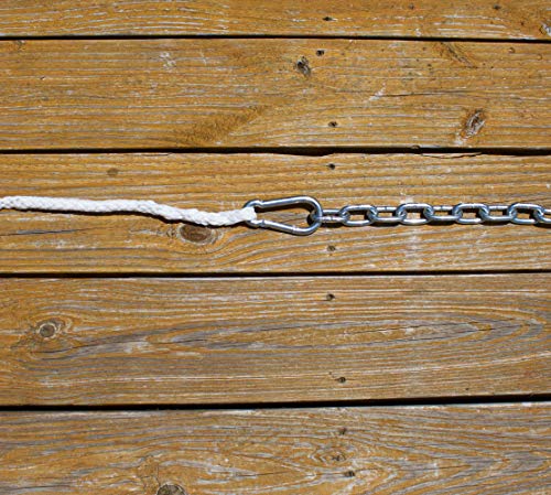 image for SGT KNOTS Polypropylene Anchor Line - Hollow Braid Boat Anchor Rope wi