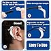 SMARTTOP Eyeglass Ear Grips - 20 Pairs Anti-slip Holder, Silicone Ear Hook, Glasses Ear Grip Sleeve Retainer for Sports, Sunglasses, Reading Glasses