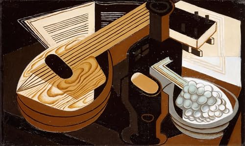 Impression prints toile haut de gamme la mandoline de Juan Gris 60x90