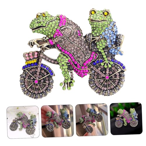 Broche grenouille pour fixer et décorer vos vêtements et chapeaux - 7