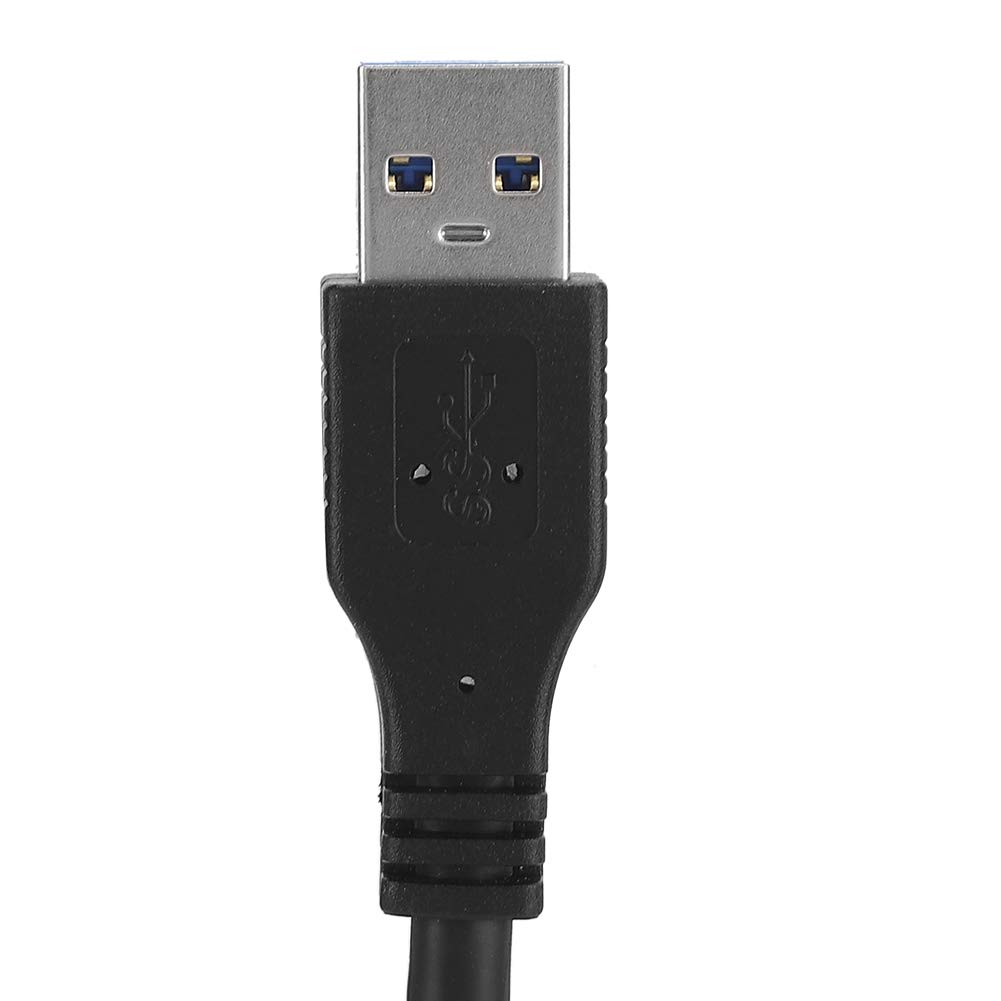 Ejoyous Hub USB Splitter USB con 7 Porte e Switch Individuali, Docking Station 3.0 con Trasferimento a 5 Gbps e Ricarica Intelligente 2A, per Uso Desktop in Ufficio di Laptop