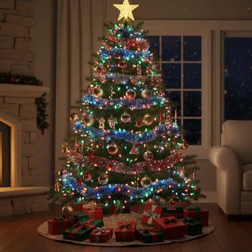 Image of 40 Meter 140 LED String Lights for Home Decoration| Waterproof Decorative Fairy Lights for Indoor Outdoor Use|Pixel Light for Balcony, Garden, Diwali, Wedding & Festival Lighting (Multicolor)