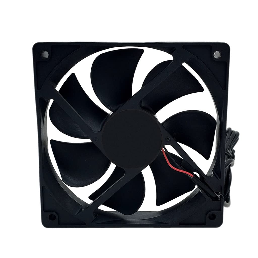 120x120x25mm CPU Ventola di Raffreddamento per 5V 2pin Silenzioso Ventola di Raffreddamento CPU Cooler Radiatore per Computer Desktop 2200RPM Brushless