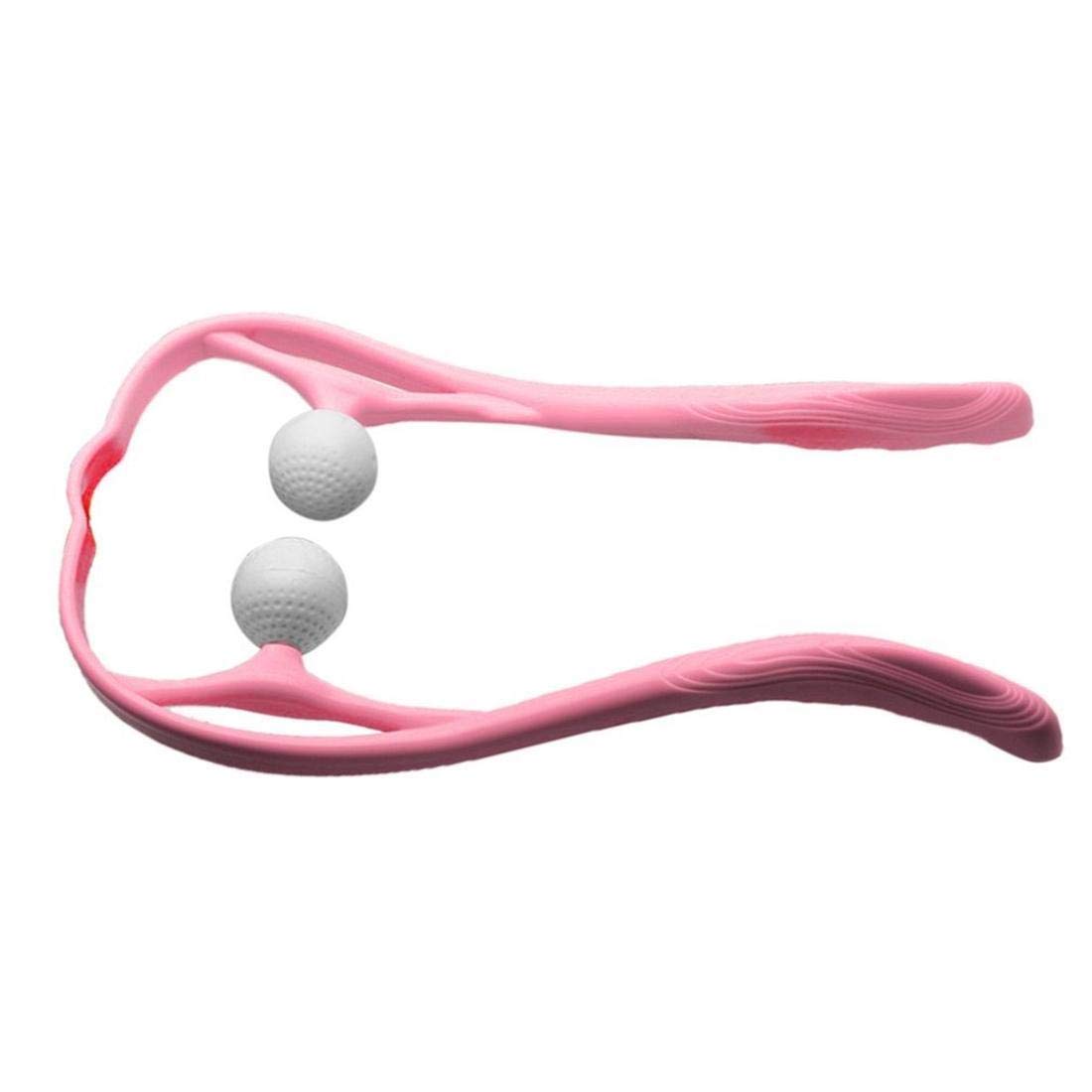 Clearance Deals Neck Massager U Shape Manual Kneading Neck Shoulder Body Massage Ball Tool