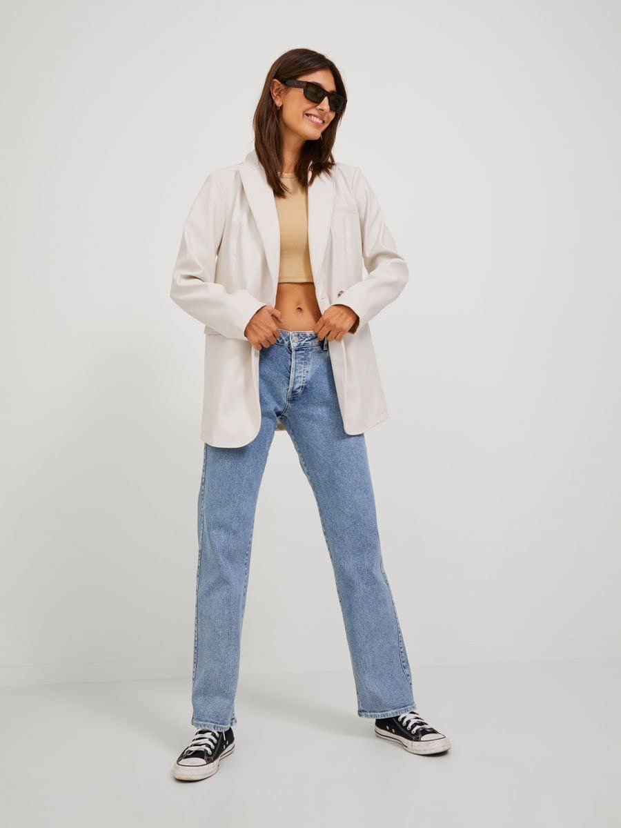 JJXX Jxmary Faux Leather Blazer Femme