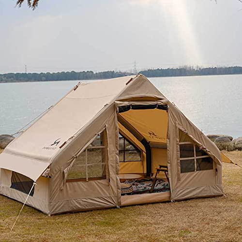 Carpa Yurt de Lujo Doble Capa Impermeable para 3-4 Personas miniatura 5