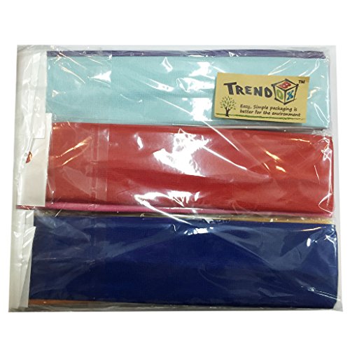 TRENDBOX 1 Set Colorful Yoga Fashion Stretchy Hairband Headband Hair Wrap Sweatband Elastic Sports Gym Dance Exercise Casual Wear3